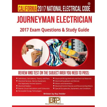California 2017 Journeyman Electrician Study Guide