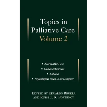 Topics in Palliative Care: Volume 2
