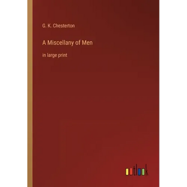 A Miscellany of Men: in large print