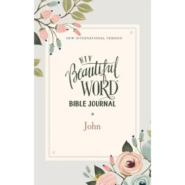 Niv, Beautiful Word Bible Journal, John, Paperback, Comfort Print