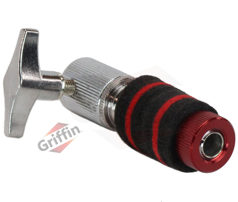 GRIFFIN Hi-Hat Clutch Mount Deluxe Version | Alloy Metal Speed Threads | Universal Cymbal Holder by GeekStands.com