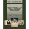 Cashman V. Marshall's U S Auto Supply U.S. Supreme Court Transcript of Record with Supporting Pleadings