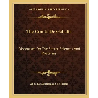 The Comte de Gabalis: Discourses on the Secret Sciences and Mysteries