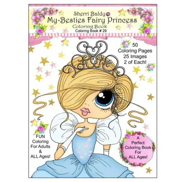 Sherri Baldy My Besties Fairy Princess Coloring Book