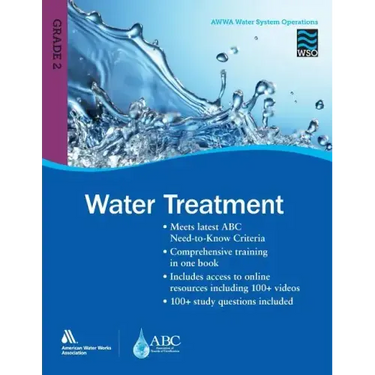 Water System Operations (Wso) Water Treatment, Grade II