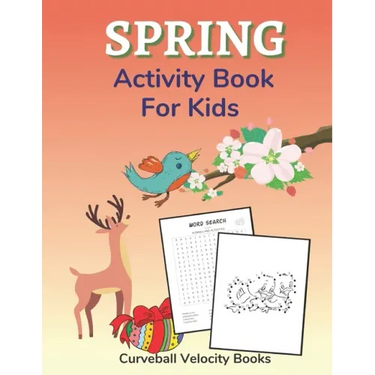 Spring Activity Book for Kids: Puzzles and Activities for Kids Aged 6-12
