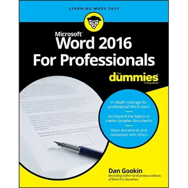 Word 2016 for Professionals for Dummies