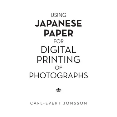 Using Japanese Paper for Digital Printing of Photographs