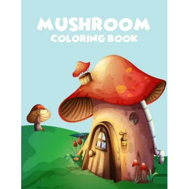 Mushroom coloring book: A Perfect coloring book, enjoy with 45 unique illustration