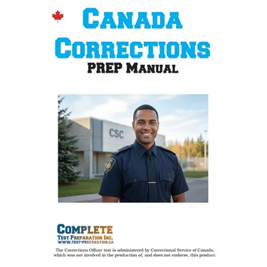 Canadian Corrections Officer Test Prep
