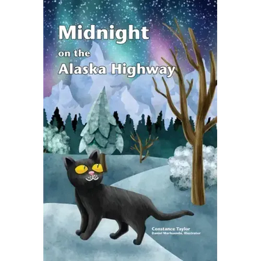 Midnight on the Alaska Highway
