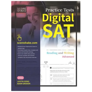 Scoreshake Digital SAT Reading and Writing Advanced Practice Tests