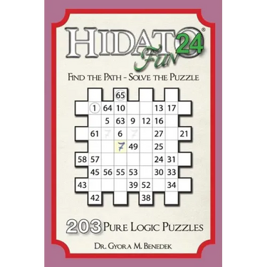 Hidato fun 24: 203 New Logic Puzzles