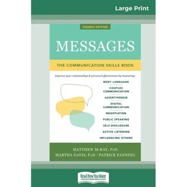 Messages: The Communications Skills Book (16pt Large Print Edition)