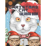 Christmas cat coloring book: Best quality Christmas cat coloring book for kids