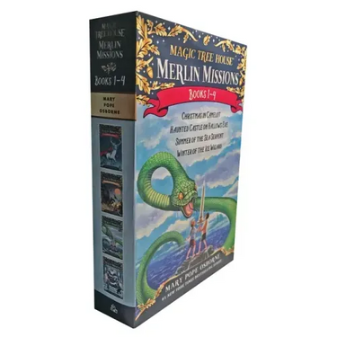 Magic Tree House Merlin Missions Books 1-4 Boxed Set