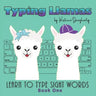 Typing Llamas: Picture Book, Teach Typing to Kids, Learn Keyboarding, Sight Words, Learn to Read, Learn to Type, Easy Readers, Early