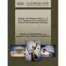 Klamath and Moadoc Tribes V. U S U.S. Supreme Court Transcript of Record with Supporting Pleadings