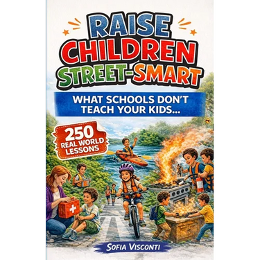 Raise Children Street-Smart - What Schools Don't Teach Your Kids: 250 Real World Lessons to Build Confident, Independent, Resilient Kids with the Life