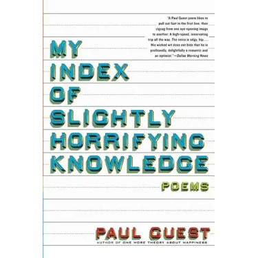 My Index of Slightly Horrifying Knowledge