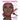Makeup Charts - Face Charts for Makeup Artists: Black Model - ROUND face shape