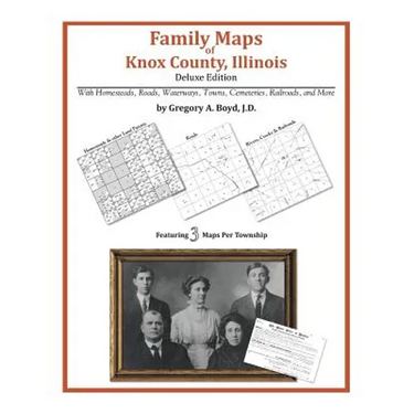 Family Maps of Knox County, Illinois