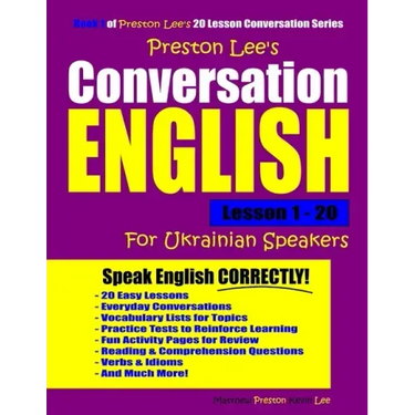 Preston Lee's Conversation English For Ukrainian Speakers Lesson 1 - 20