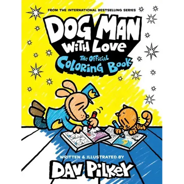 Dog Man with Love: The Official Coloring Book