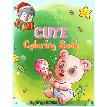 Cute Coloring Book: Gorgeous Coloring Book with Beautiful animals for girls Ages 4-8