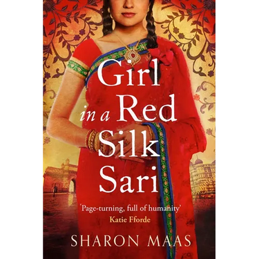 Girl in a Red Silk Sari