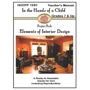 Elements of Interior Design: A Hands-On Ready to Assemble Lapbook Unit Study