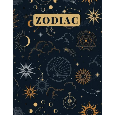 Zodiac: An Adult Coloring Book of Zodiac Designs and Astrology for Stress Relief and Relaxation