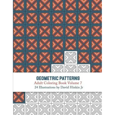 Geometric Patterns - Adult Coloring Book Vol. 7