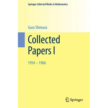 Collected Papers I: 1954 - 1966