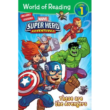 World of Reading: Marvel Super Hero Adventures: These Are the Avengers-Level 1