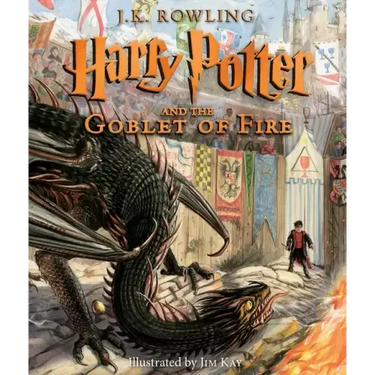 Harry Potter and the Goblet of Fire: The Illustrated Edition (Harry Potter, Book 4)