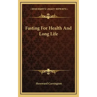 Fasting for Health and Long Life