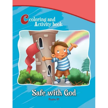 Psalm 91 Coloring and Activity Book: Safe with God
