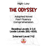 The Odyssey Adapted Novel High Interest Low Level Fast Fluency and Comprehension
