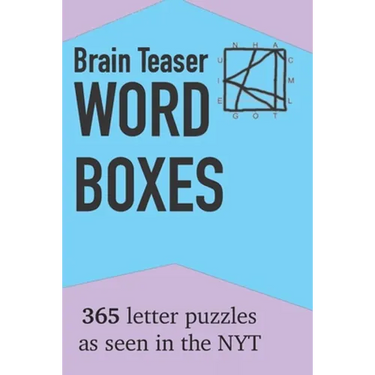 Brain Teaser Word Boxes: 365 Letter Puzzles as seen in the NYT