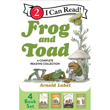 Frog and Toad: A Complete Reading Collection: A Box Set of All 4 Books from the Classic Animal Friendship and Adventure Series, Great for Growing Read