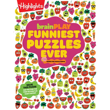 Brainplay Funniest Puzzles Ever: Over 200 Super Silly Activities, Funny Games, Wacky Wordplay and More Hilarious Joke Puzzles for Kids 7 and Up