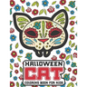 Halloween Cat Coloring Book For Kids: 40 Amazing Cat Coloring Pages with Halloween Themed Designs For Animal Lovers