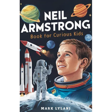 Neil Armstrong Book for Curious Kids: Explore the Extraordinary Story of the First Astronaut on the Moon