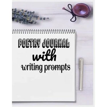 Poetry Journal With Writing Prompts: my poetry journal