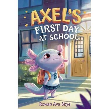 Axel's First Day School: An Axolotl Adventure About Courage, Friendship, and New Beginnings