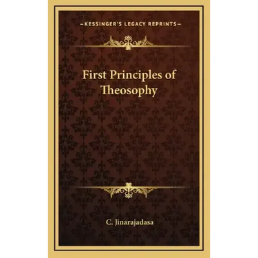 First Principles of Theosophy