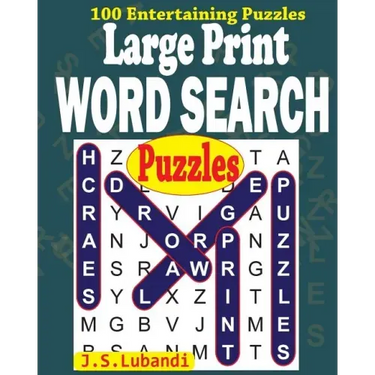 Large Print WORD SEARCH Puzzles