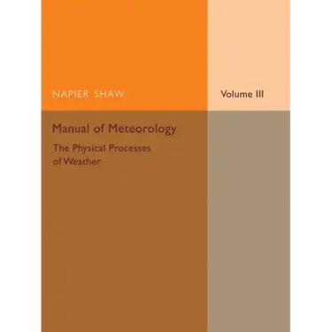 Manual of Meteorology
