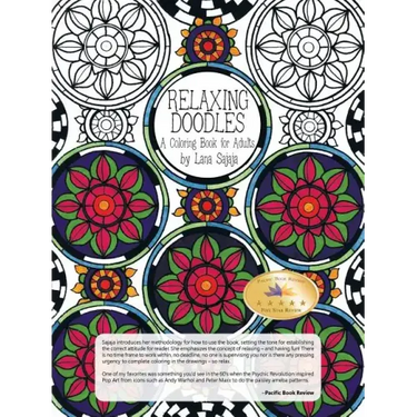 Relaxing Doodles: A Coloring Book for Adults
